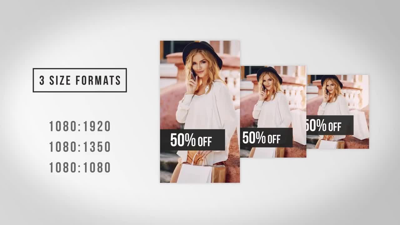 炫酷的Instagram故事动画素材库精选AE模板