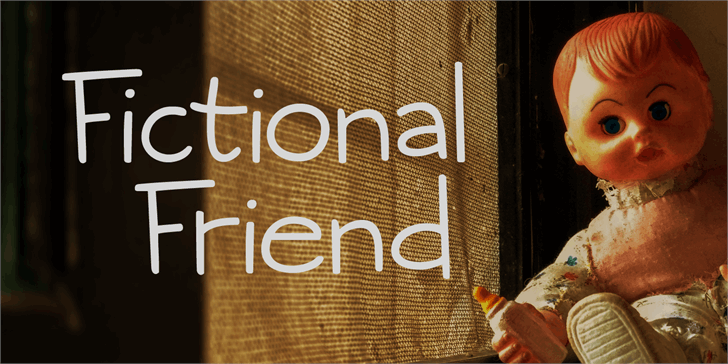Fictional Friend DEMO font插图