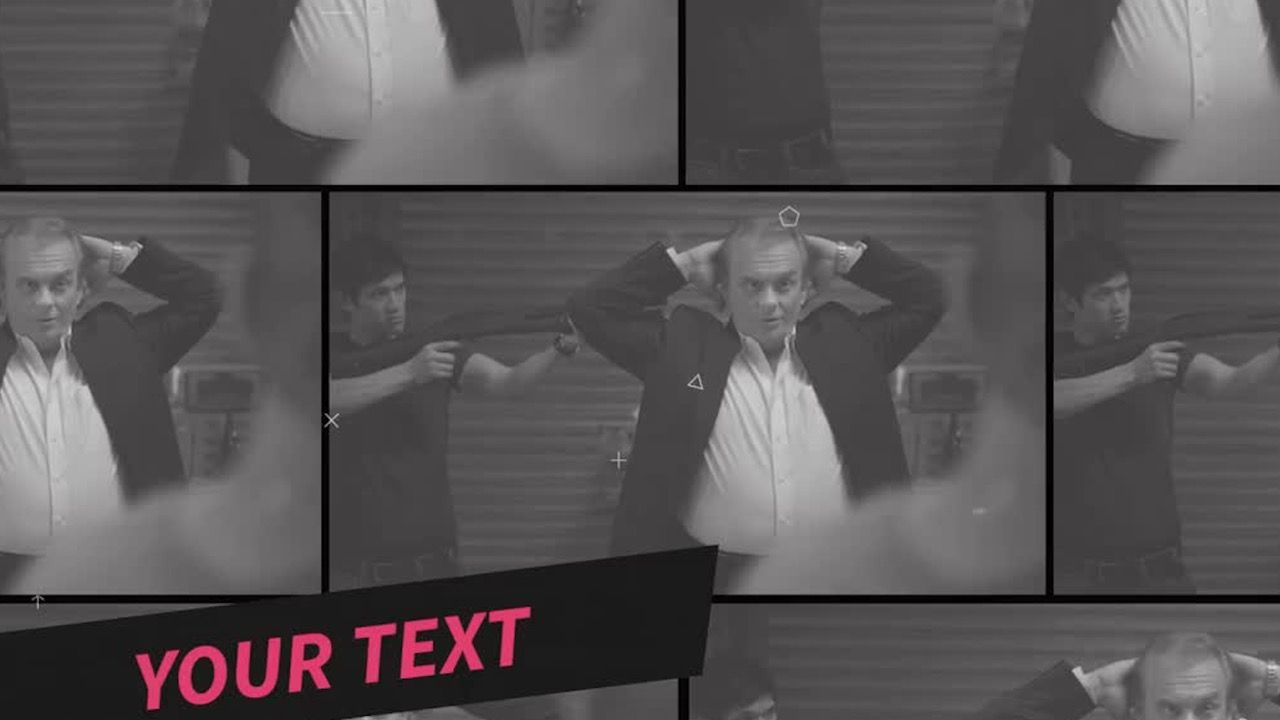 创意快速过渡动态幻灯片素材库精选AE模板