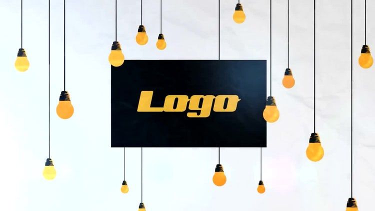创意概念logo展示效果素材库精选AE模板