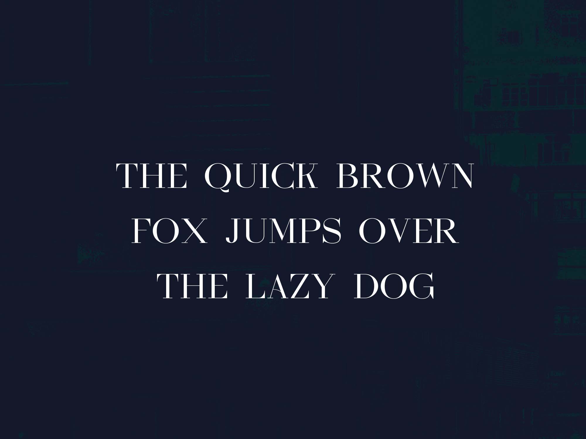 豪华典雅全大写英文衬线字体 Shamery Font插图(1)