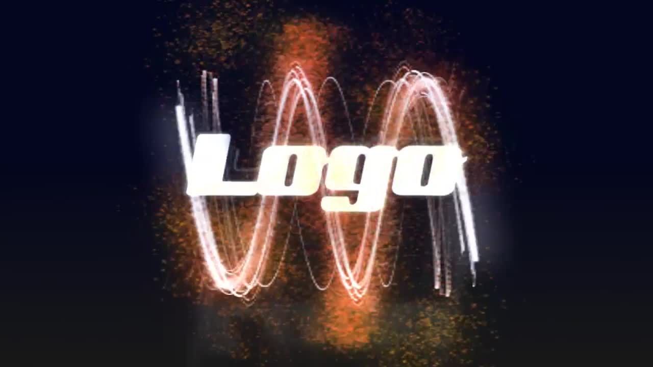 快速粒子徽标展示素材库精选AE模板