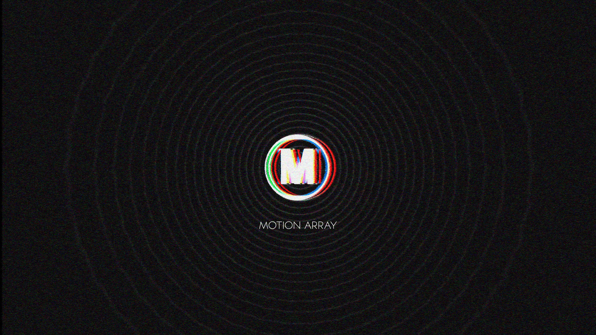 快速科技干扰线条动画的数字标志展示素材库精选AE模板