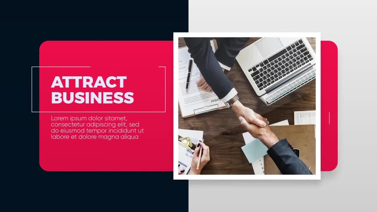 企业促销活动素材库精选AE模板