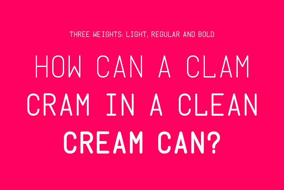 Donagram Font Family插图2