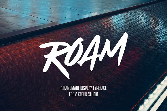 Roam Display Font 50% OFF素材之家精选英文字体