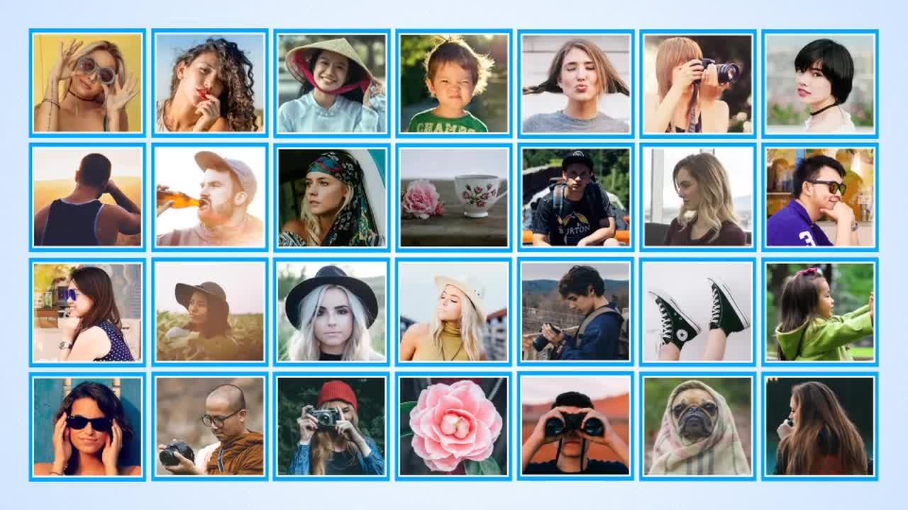 优雅的多标志开启者素材库精选AE模板