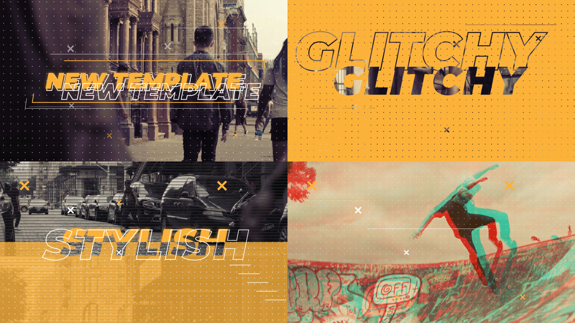 小故障城市促销素材库精选AE模板