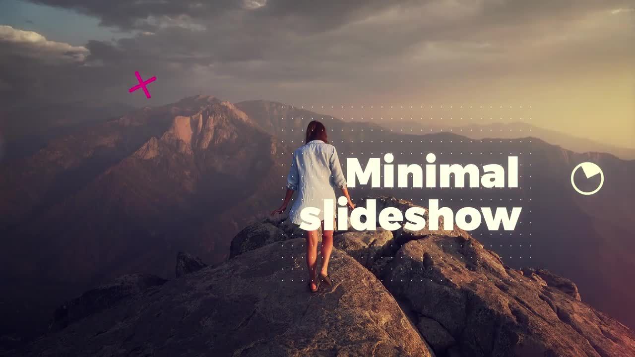 简洁明亮的公司幻灯片展示素材库精选AE模板