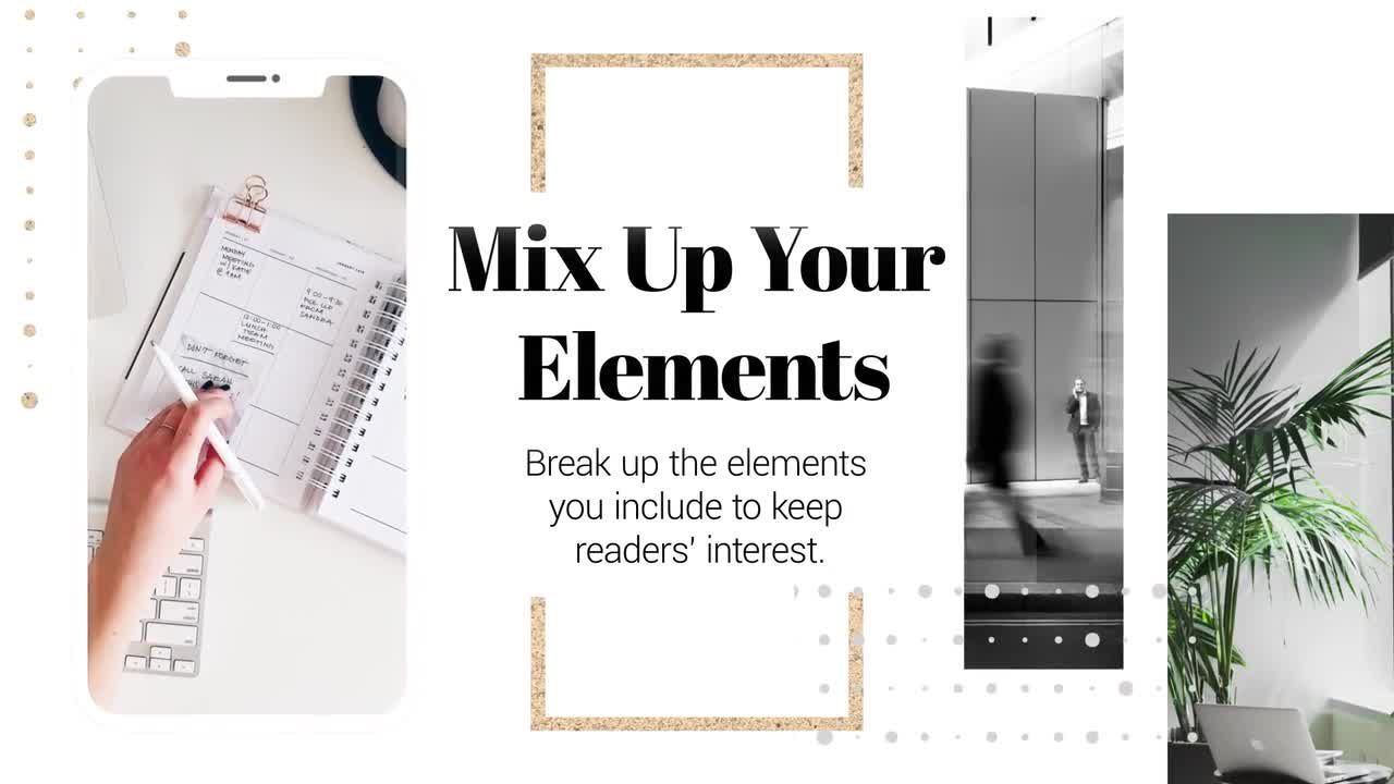 文本动画幻灯片视频素材库精选AE模板