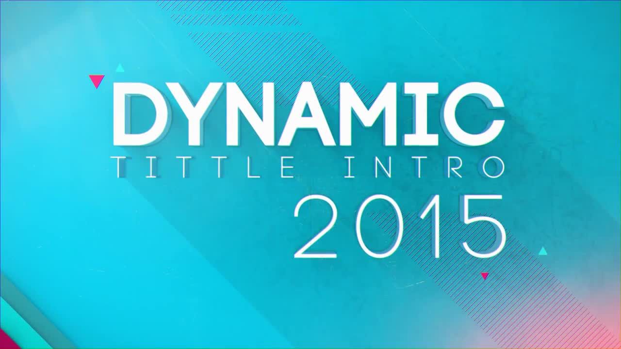 动态标题简介素材库精选AE模板