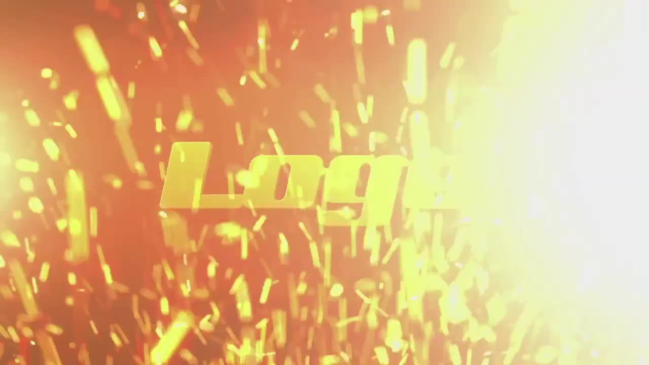 火焰中的logo展示素材库精选AE模板