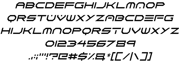 Neon Vortex font插图2