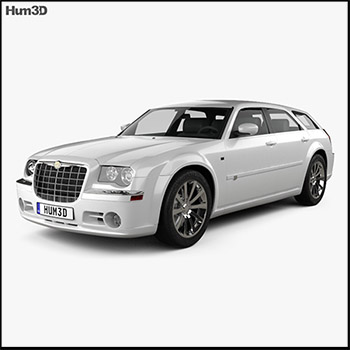 克莱斯勒Chrysler 300C wagon 2009 素材之家精选3D模型