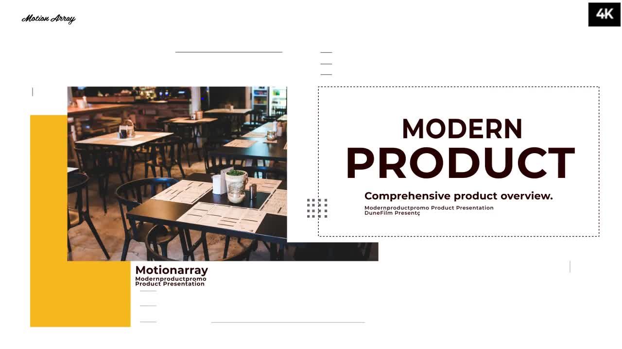 时尚产品促销演示素材库精选AE模板