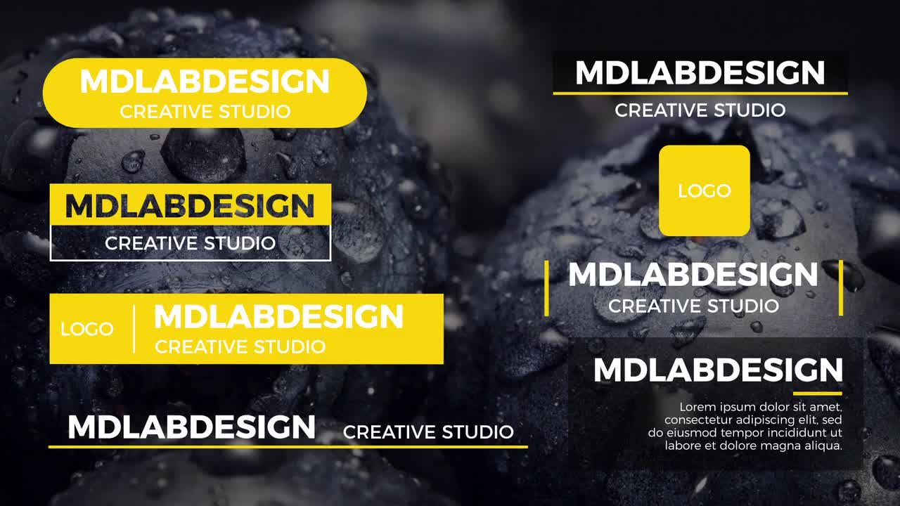 现代标题动态素材库精选AE模板