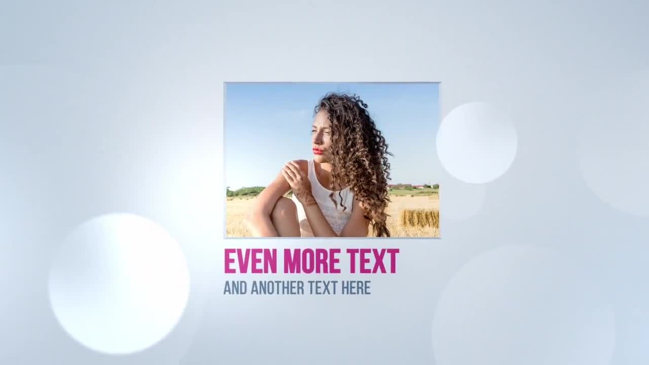 时尚的快速翻转文本动画素材库精选AE模板