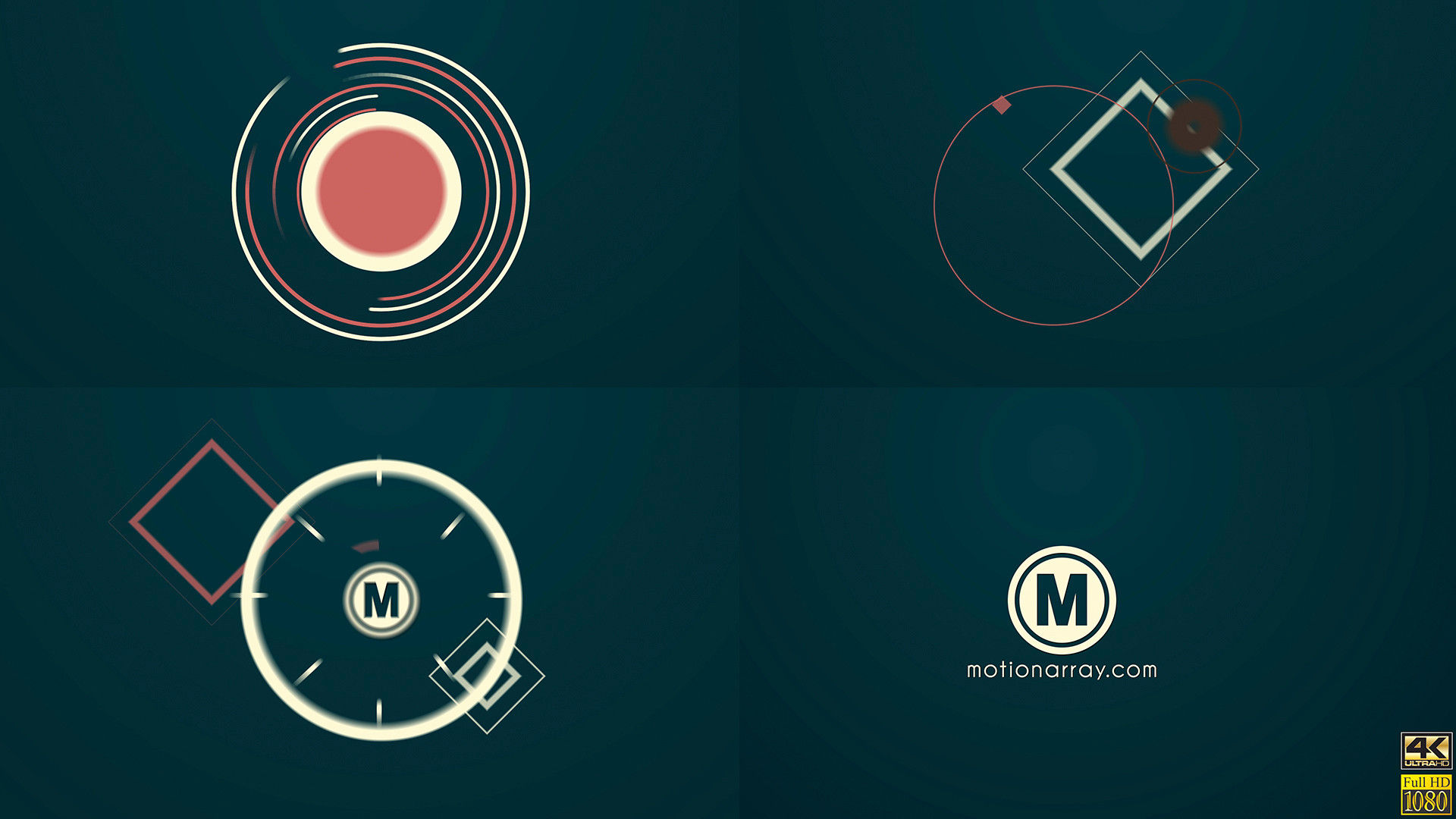 快速整洁的动态动画徽标显示素材库精选AE模板