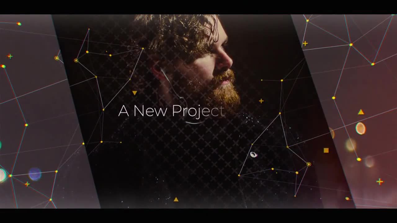 酷炫的黑色幻灯片素材库精选AE模板