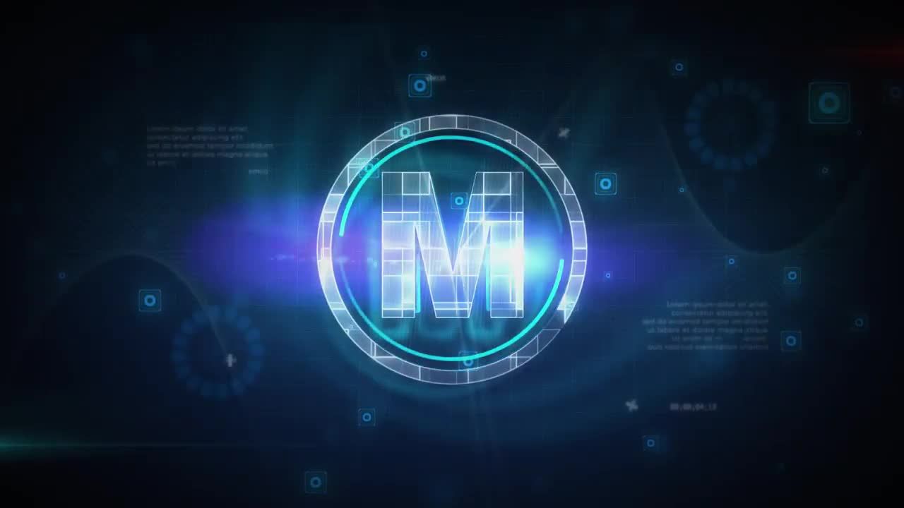 超现代徽标展示素材库精选AE模板