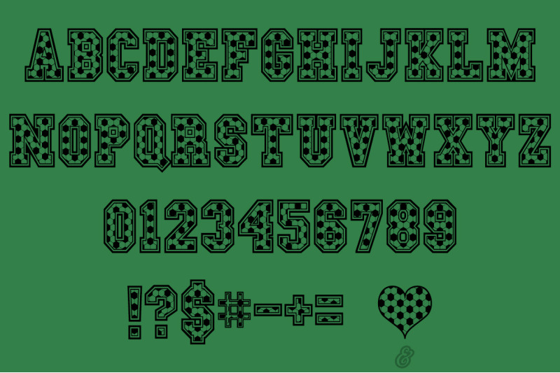 Sport Champs Soccer Font素材之家精选英文字体