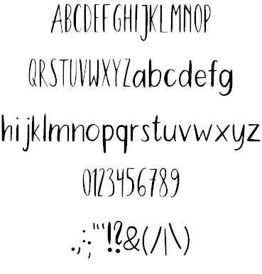 Peaches For Breakfast font插图1 Peaches For Breakfast font插图1