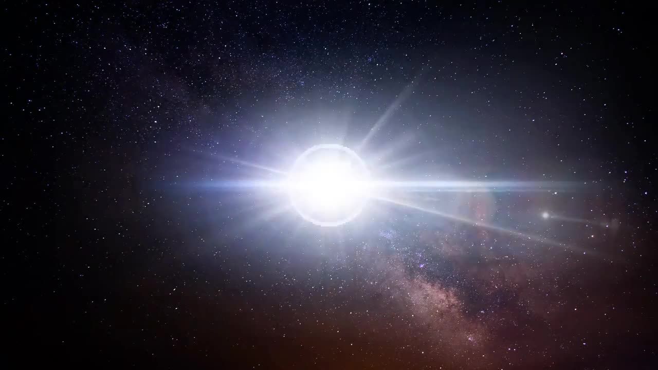 宇宙太空粒子标志素材库精选AE模板