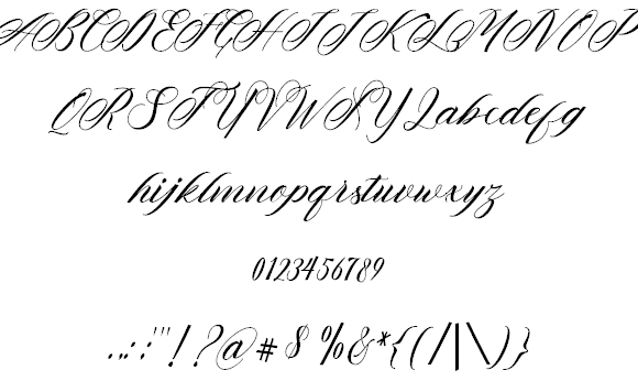 VracterWork font插图1