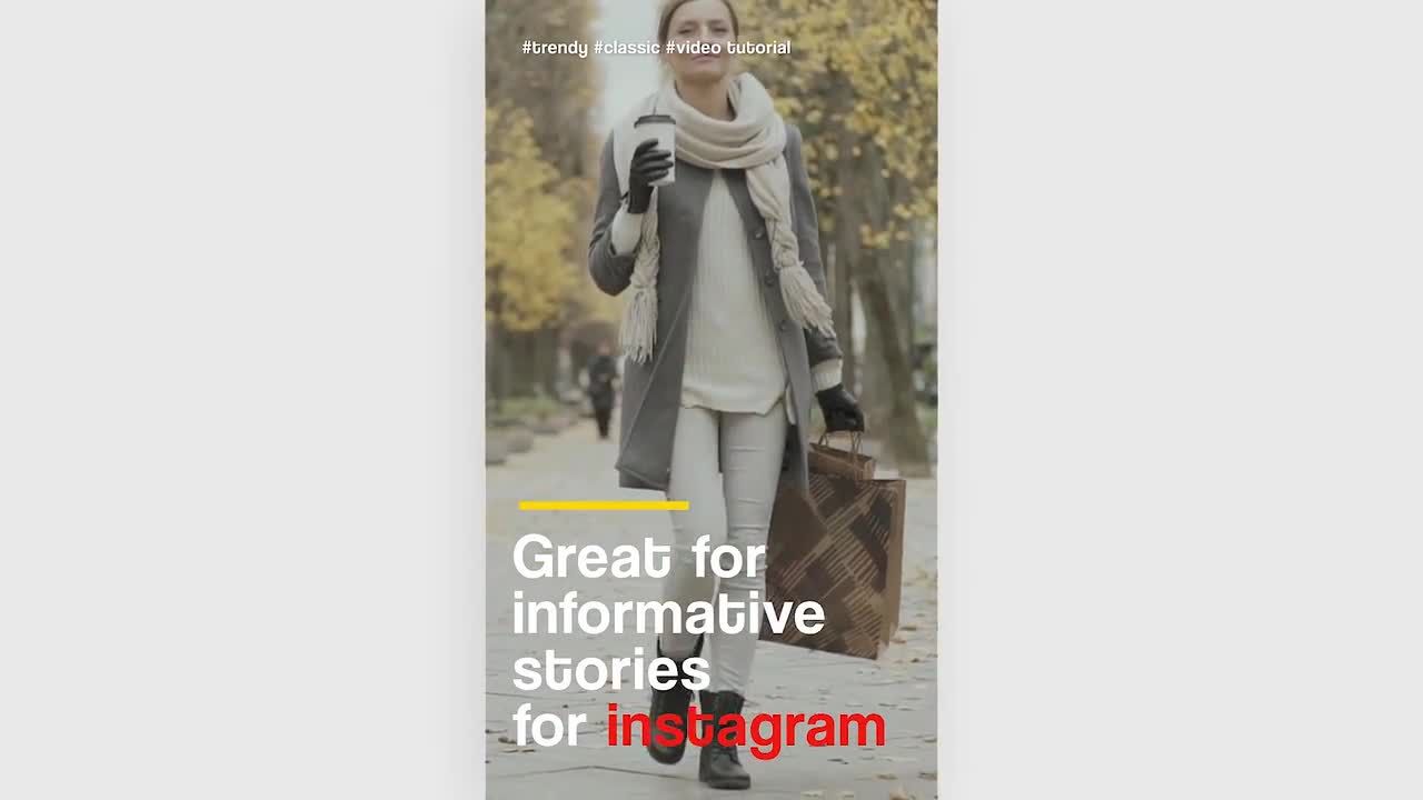 10个Instagram故事素材库精选AE模板