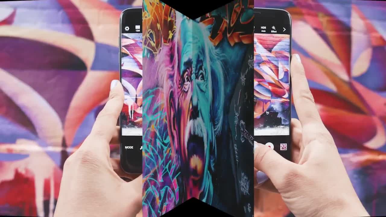 8个炫酷折叠和展开效果过渡Pr模板