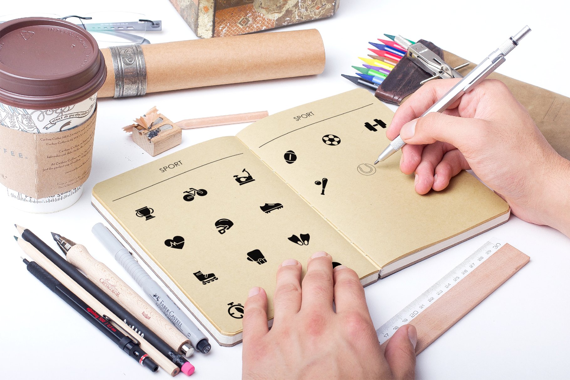 运动主题图标集 Sport icons插图(3)