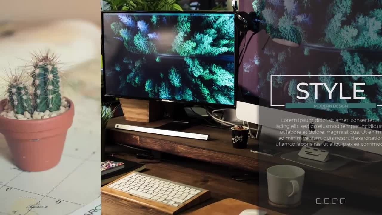 简洁现代动画素材库推荐PR模板