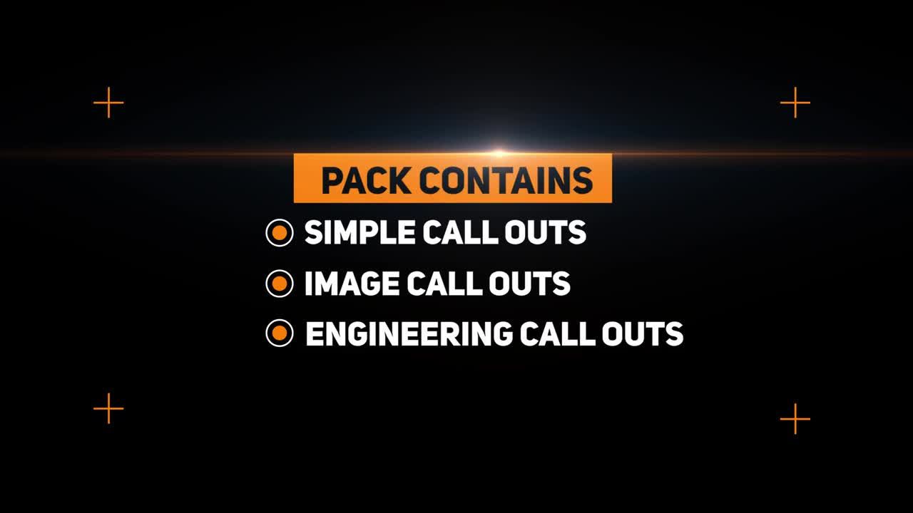 20个标注全屏标题动态动画素材库推荐PR模板