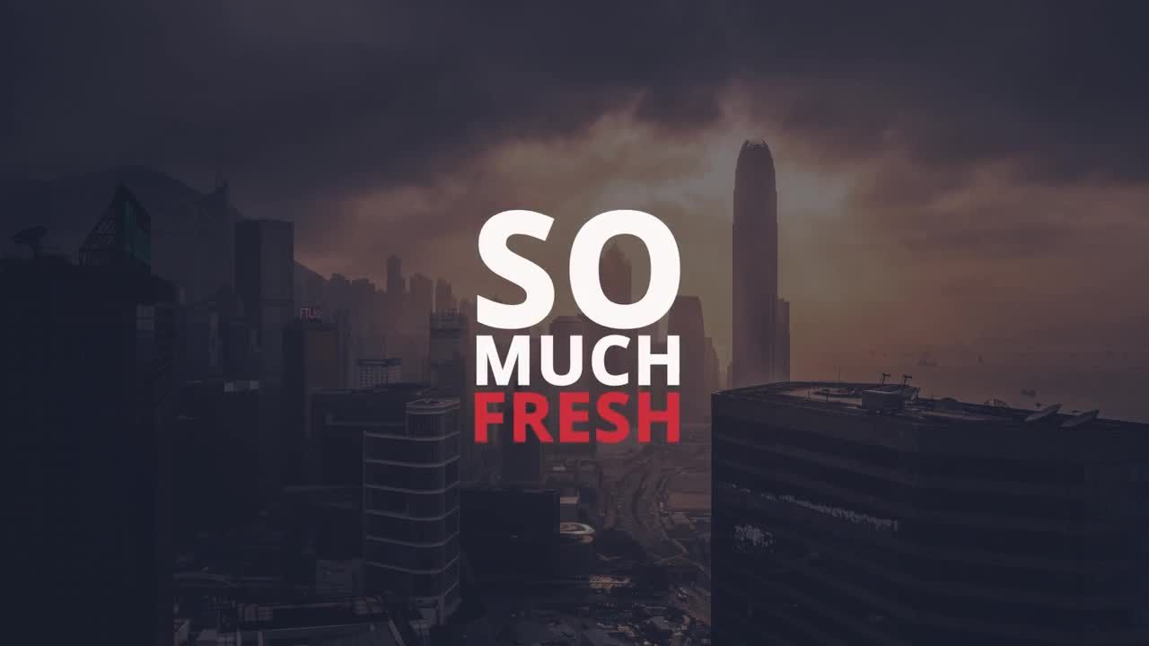 10个设计精美的最小班次标题素材库精选AE模板