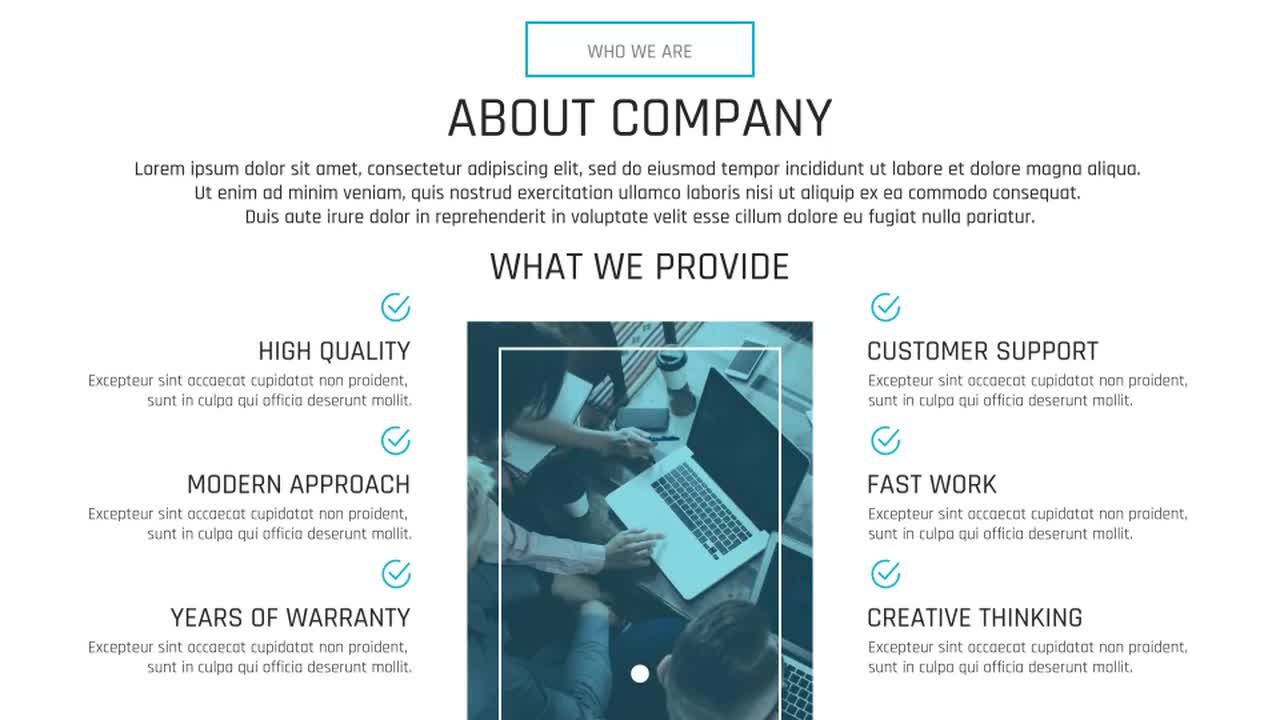 公司项目数据审核的动态文本图片动过渡素材库精选AE模板