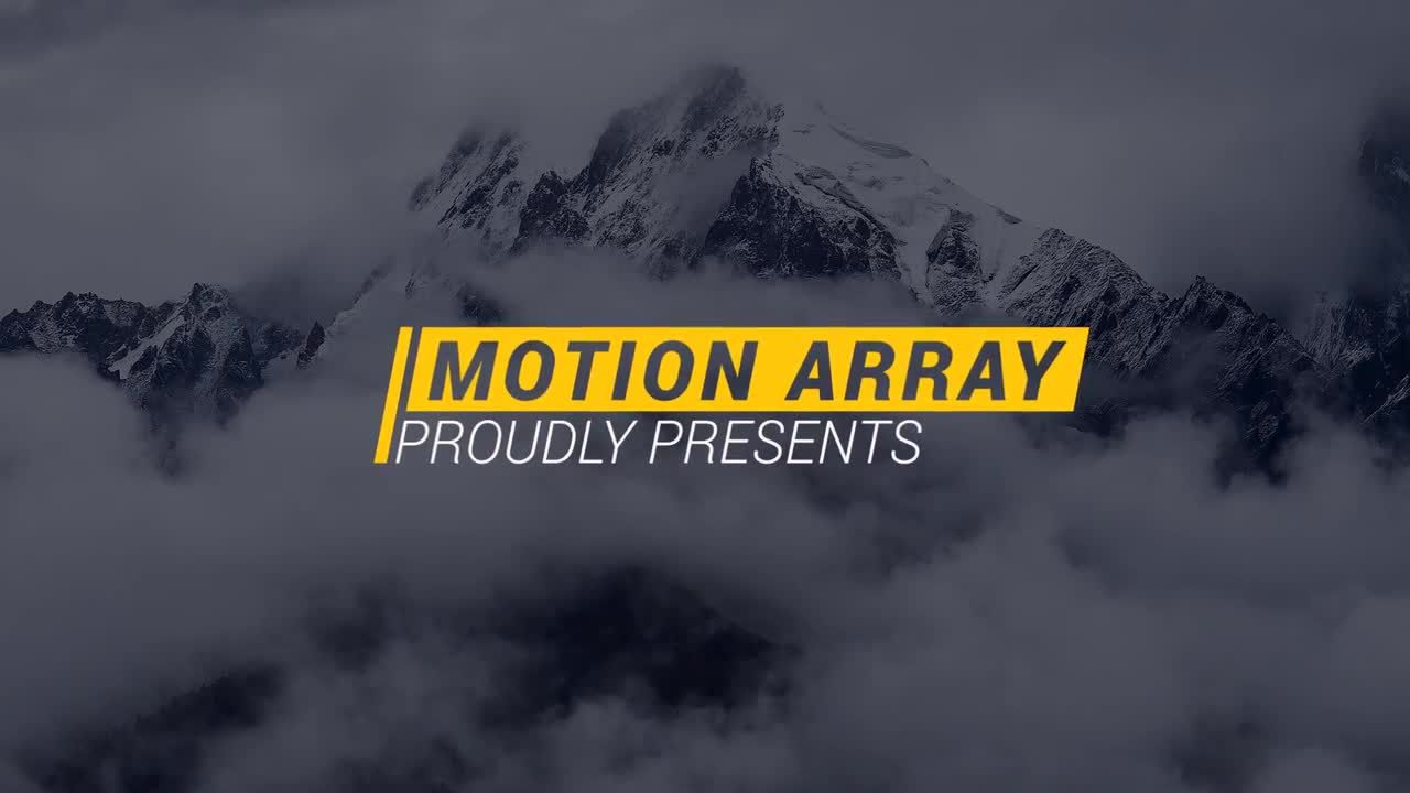 创意最小标题素材库精选AE模板