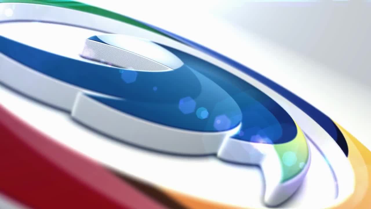 彩色3D徽标展示素材库精选AE模板