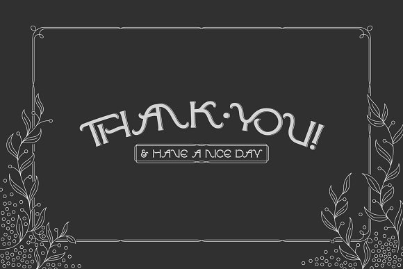 Affair Typeface & Graphics Font插图3