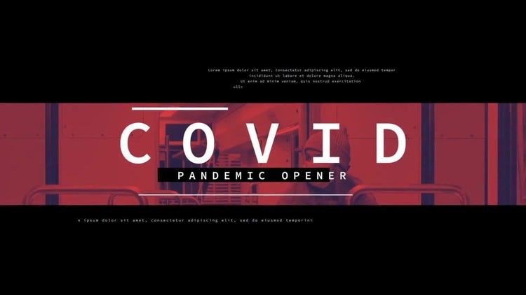 黑色动态动画媒体增强素材库精选AE模板