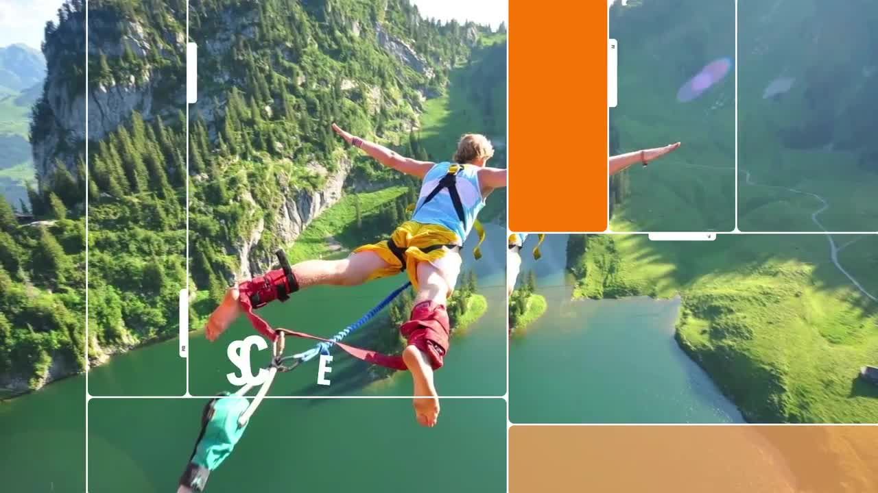 色彩鲜艳的梦境旅行照片和动态文字设计素材库精选AE模板