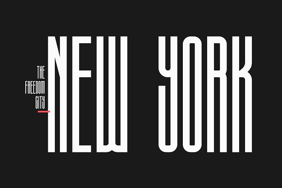 Calcio – Ultra Condensed Font插图1