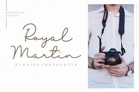 Blesson Signature Font插图1