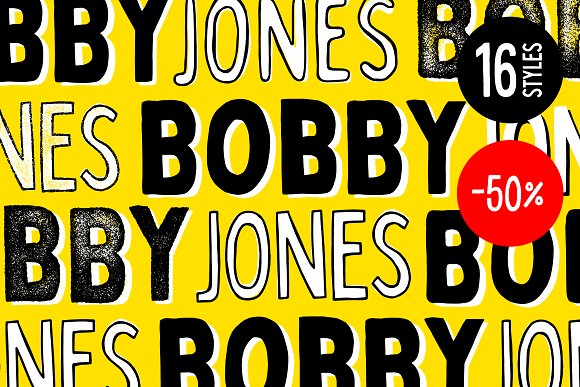 Bobby Jones Font素材之家精选英文字体
