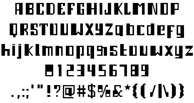 3M Ampleset font插图2