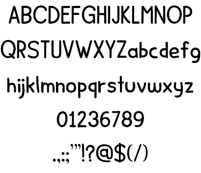 Minou DEMO font插图1