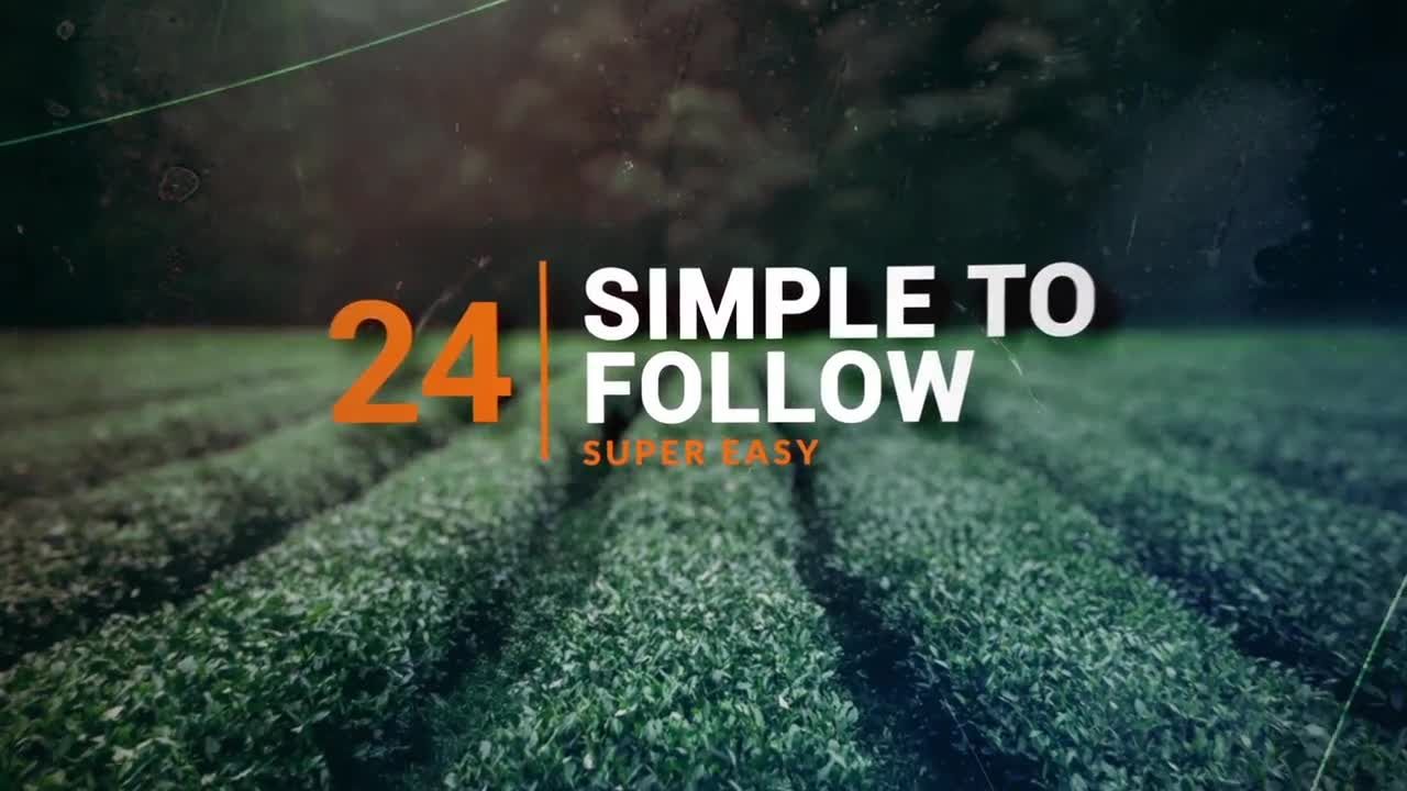 富有创意的3D焦点照片幻灯片素材库精选AE模板