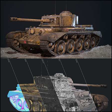 Comet Tank坦克素材之家精选3D模型