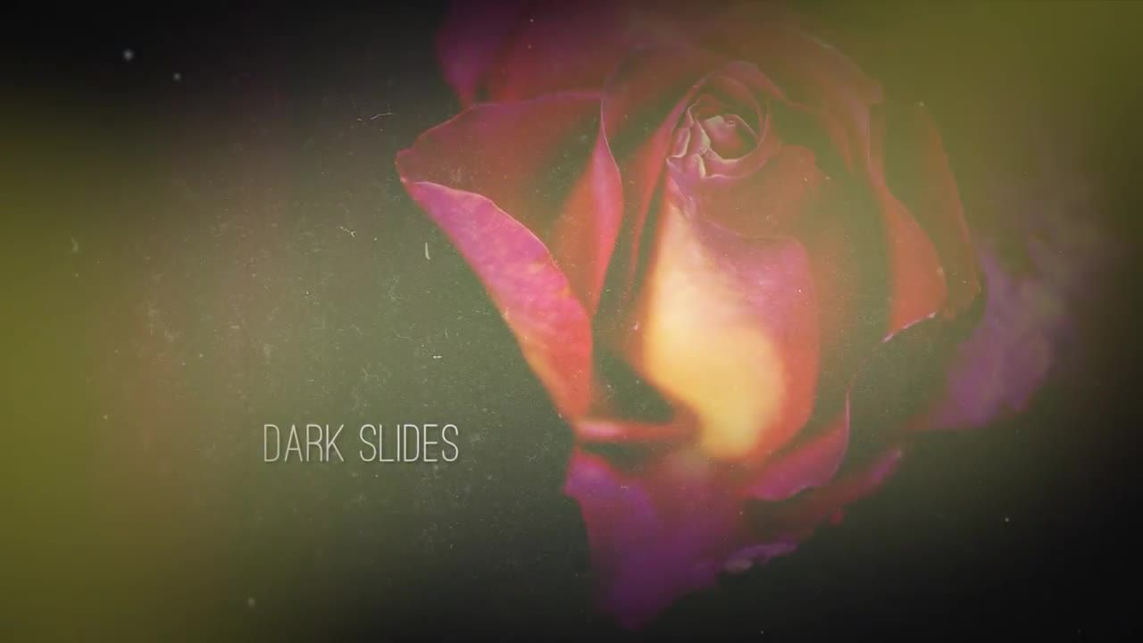 现代设计的黑暗幻灯片素材库精选AE模板