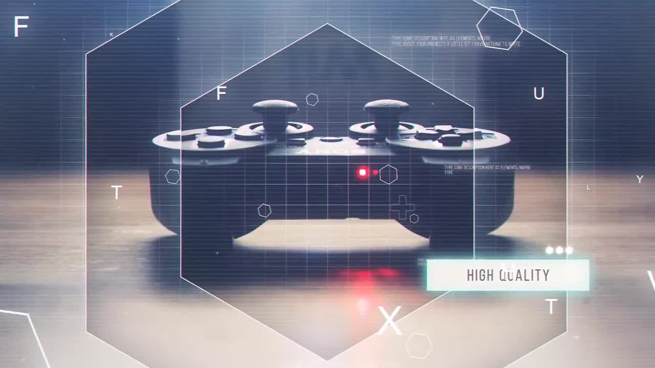 超现代时尚的数字幻灯片素材库精选AE模板