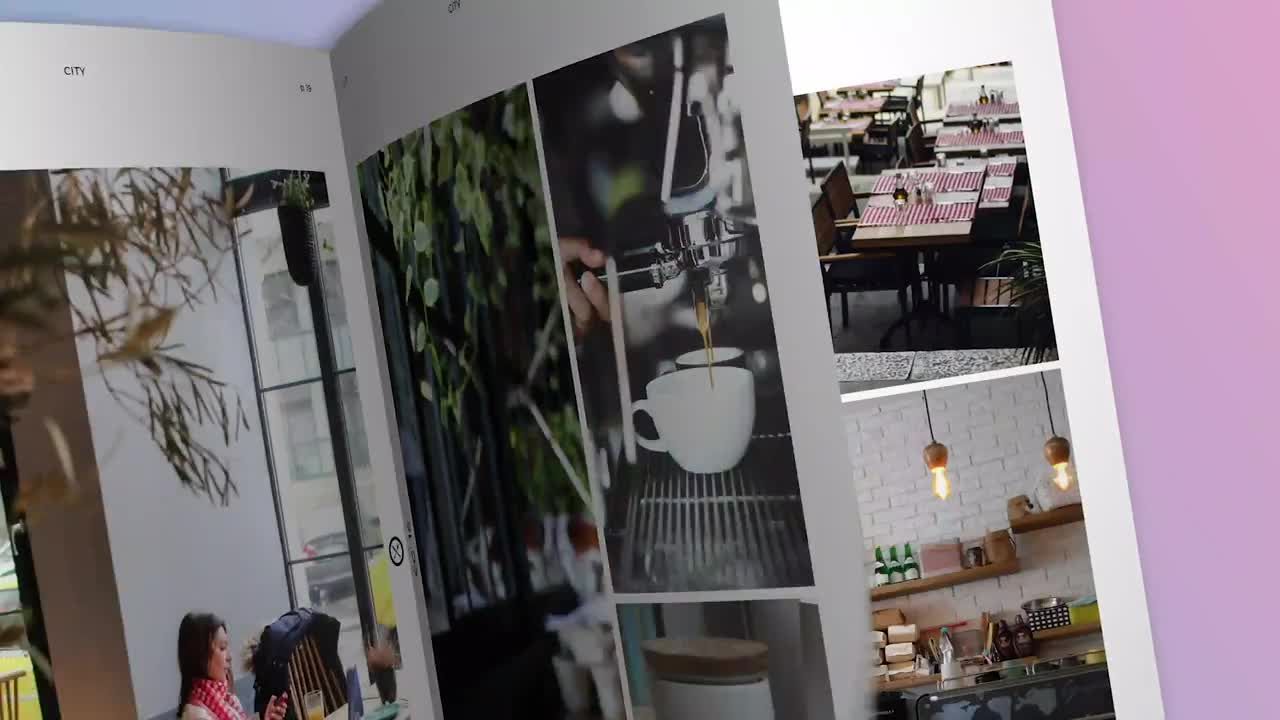 时尚独特的杂志推广素材库精选AE模板